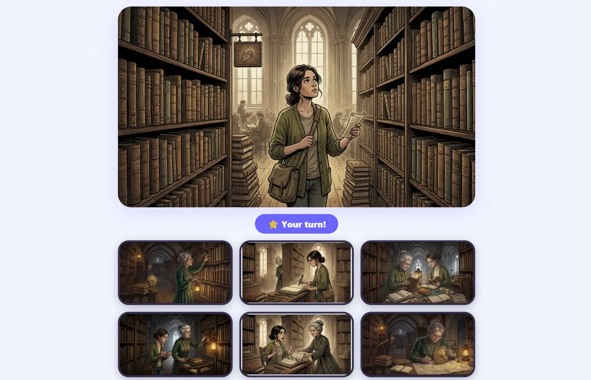 Languademy Play — an interactive story game